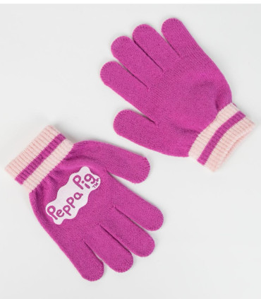 PEPPA PIG CHILDREN'S WINTER HAT WITH GLOVES Cerda