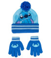 CHILDREN'S WINTER HAT WITH GLOVES STITCH