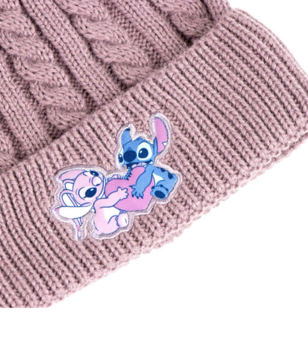 CHILDREN'S KNITTED HAT WITH GLOVES STITCH Cerda