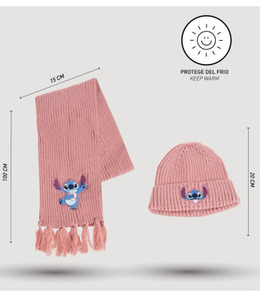 CHILDREN'S HAT WITH SCARF STITCH Cerda