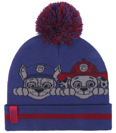 PAW PATROL KIDS' KNITTED HAT WITH POM POM Cerda