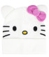 HELLO KITTY CHILDREN'S WINTER HAT WHITE WITH PINK BOW Cerda