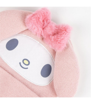 CHILDREN'S WINTER PINK HELLO KITTY HAT WITH EARS Cerda