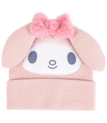 CHILDREN'S WINTER PINK HELLO KITTY HAT WITH EARS Cerda