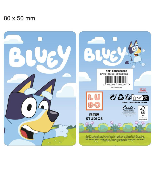 BLUEY CHILDREN'S HAT WITH GLOVES Cerda