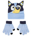 BLUEY CHILDREN'S HAT WITH GLOVES