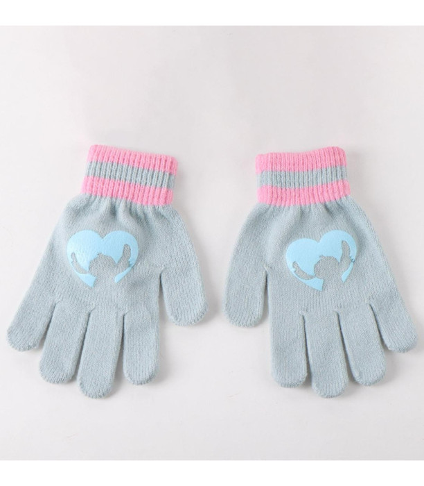 CHILDREN'S HAT WITH SCARF AND GLOVES STITCH GIRL Cerda