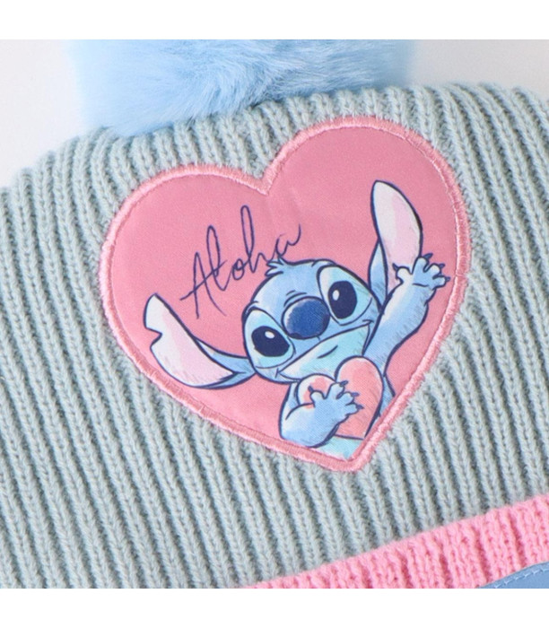 CHILDREN'S HAT WITH SCARF AND GLOVES STITCH GIRL Cerda