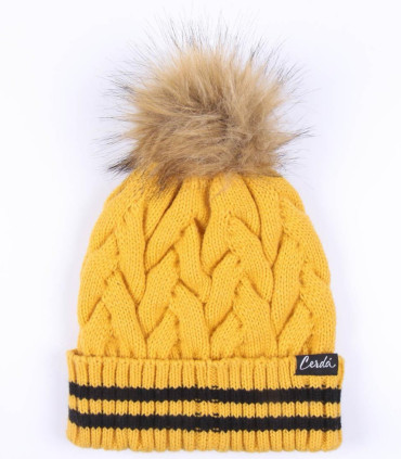 CHILDREN'S WINTER HAT HARRY POTTER YELLOW Cerda