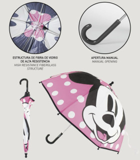 ΜΗΧΑΝΙΚΗ ΟΜΠΡΕΛΑ ΠΑΙΔΙΚΗ POLYESTER MINNIE Cerda