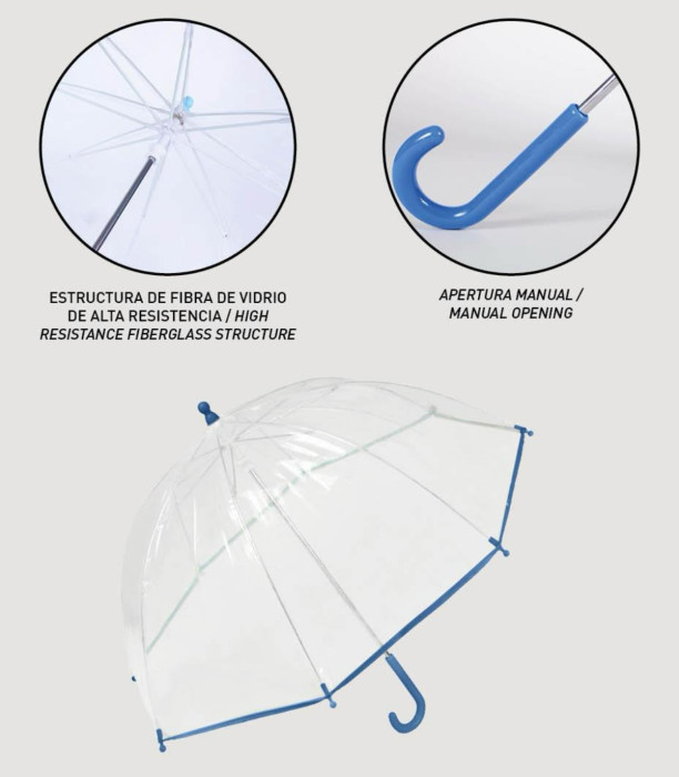 MECHANICAL CHILDREN'S UMBRELLA POE MICKEY Cerda
