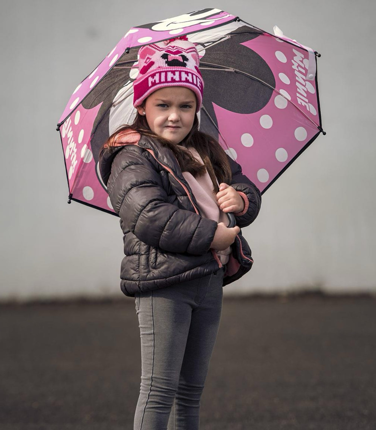 ΜΗΧΑΝΙΚΗ ΟΜΠΡΕΛΑ ΠΑΙΔΙΚΗ POLYESTER MINNIE Cerda