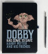 NOTEBOOK WITH PEN AND SOCKS HARRY POTTER DOBBY Cerda