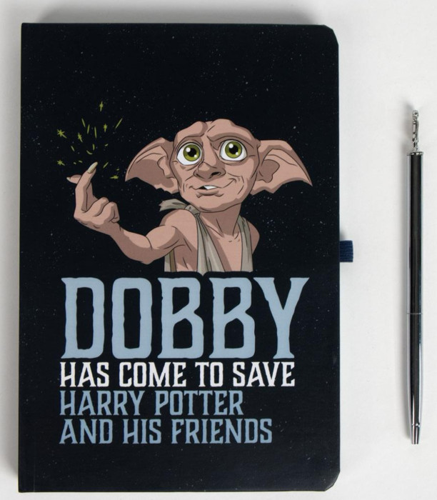 NOTEBOOK WITH PEN AND SOCKS HARRY POTTER DOBBY Cerda