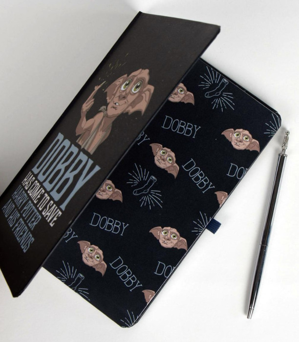 NOTEBOOK WITH PEN AND SOCKS HARRY POTTER DOBBY Cerda