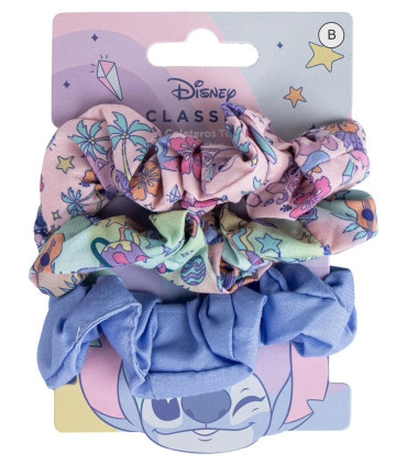 SCRUNCHIE HAIR ELASTIC 3 PCS. ON CARD STITICH Cerda