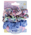 SCRUNCHIE HAIR ELASTIC 3 PCS. ON CARD STITICH