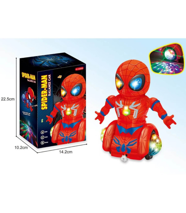 MUSICAL TOY SPIDER ON HOVERBOARD Armtoys