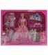 DOLL WITH A DRESS AND CROWN IN A BOX Armtoys