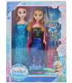 2 DOLLS FROZEN KINGDOM WITH ACCESSORIES IN A BOX