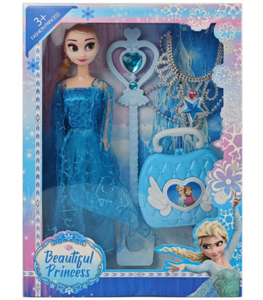DOLL ICE KINGDOM WITH BAG AND ACCESSORIES Armtoys