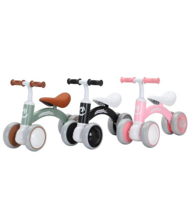 CHILDREN'S BALANCE BIKE WITH LIGHT-UP WHEELS Armtoys