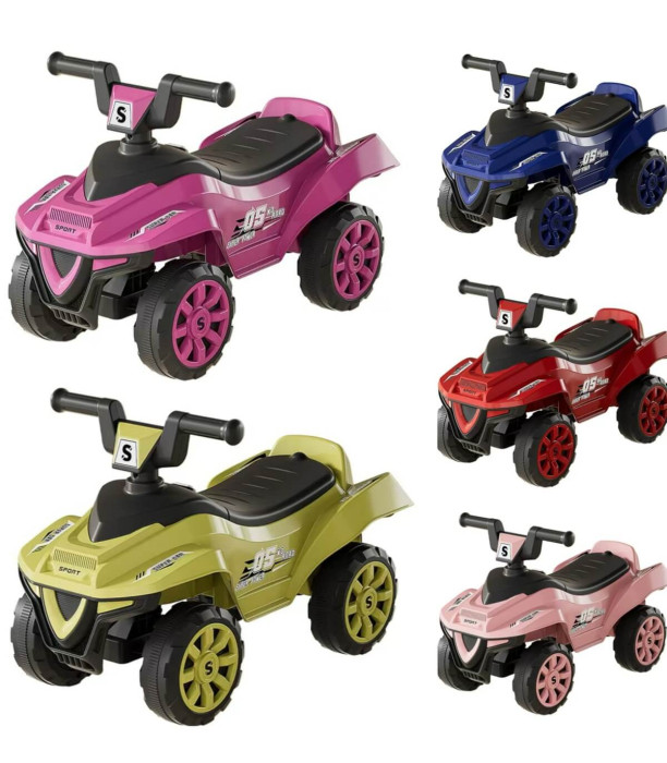 CHILDREN'S ATV FOR PUSHING 4 COLORS Armtoys