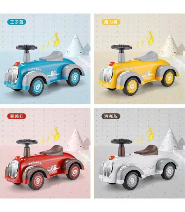 CHILDREN'S RETRO CAR FOR PUSHING + SOUND 4 COLORS Armtoys