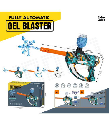 CHILDREN'S AUTOMATIC PISTOL WITH WATER GEL BALLS AND RECHARGEABLE BATTERY Armtoys
