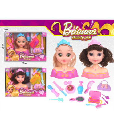 CHILD'S HEAD FOR HAIR STYLING DOLL Armtoys