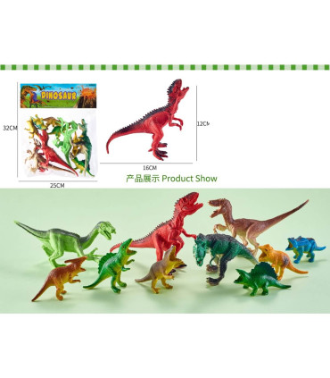 ΣΕΤ ΔΕΙΝΟΣΑΥΡΩΝ 10 ΤΕΜ. ΣΕ ΣΑΚΙ Armtoys