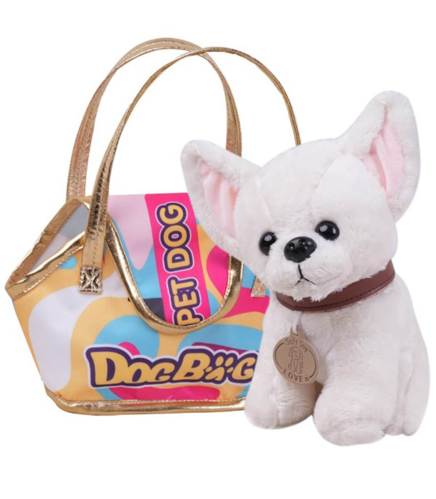 PLUSH CHIHUAHUA DOG IN A BAG Armtoys