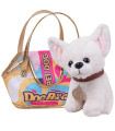 PLUSH CHIHUAHUA DOG IN A BAG