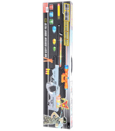 CHILDREN'S SNIPER ON A STAND WITH BALLS AND ARROWS IN A BOX Armtoys