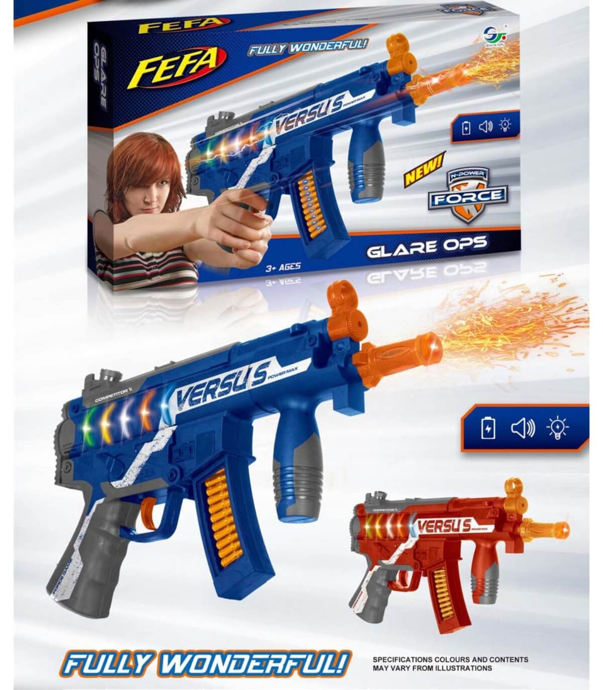 ΠΑΙΔΙΚΟ ΑΥΤΟΜΑΤΟ ΜΕ ΗΧΟ ΚΑΙ ΦΩΣ FEFA ΣΕ ΚΟΥΤΙ Armtoys