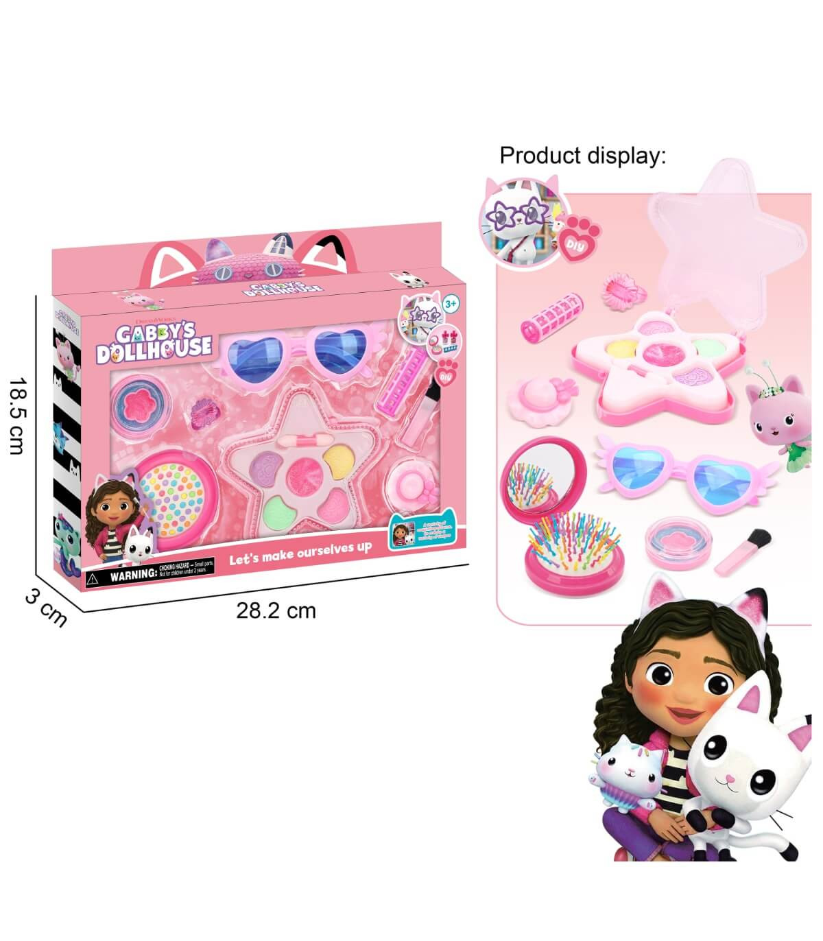 CHILDREN'S MAKEUP WITH GABI GLASSES Armtoys