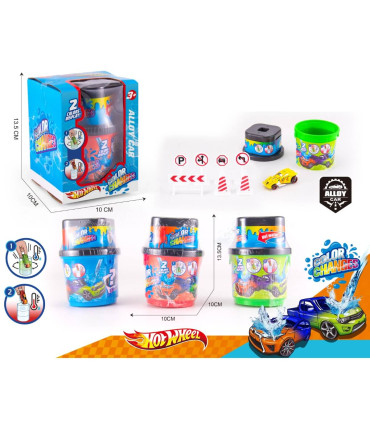 CHILDREN'S CAR WITH CHANGING COLORS IN A JAR Armtoys