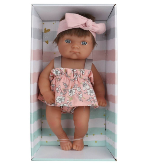 DOLL MINI BABY DOLL WITH DRESS AND BOW 25 CM Armtoys
