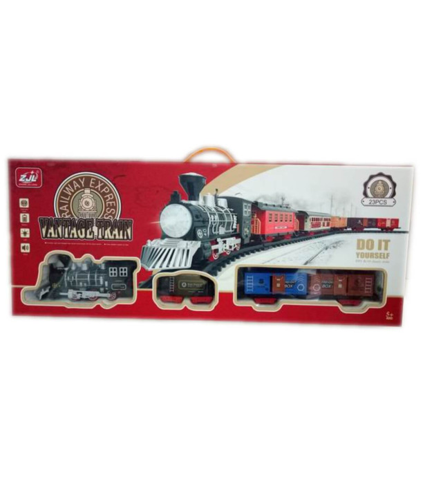 CHILDREN'S LARGE CLASSIC TRAIN 23 PIECES Armtoys