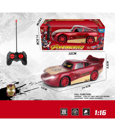 REMOTE CONTROLLED CAR 4 DIRECTIONS IRON MAN Armtoys