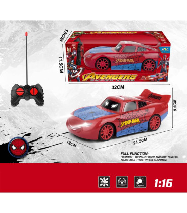 CHILDREN'S CAR WITH REMOTE CONTROL 4 DIRECTIONS SPIDER Armtoys