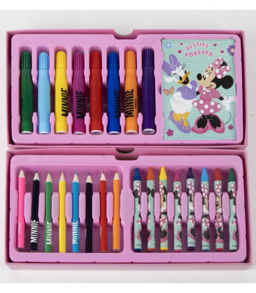 THREE-TIER DRAWING SUITCASE MINNIE Cerda