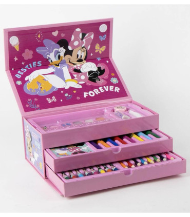 THREE-TIER DRAWING SUITCASE MINNIE Cerda