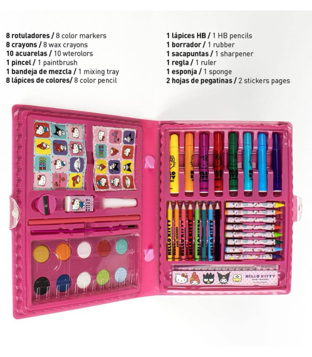 ΜΕΓΑΛΟ ΣΕΤ ΖΩΓΡΑΦΙΚΗΣ HELLO KITTY Cerda