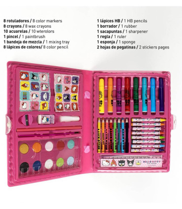 LARGE HELLO KITTY COLORING SET Cerda