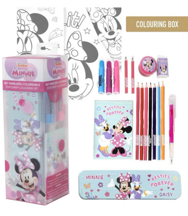 DRAWING SET WITH CASE IN MINNIE BOX Cerda