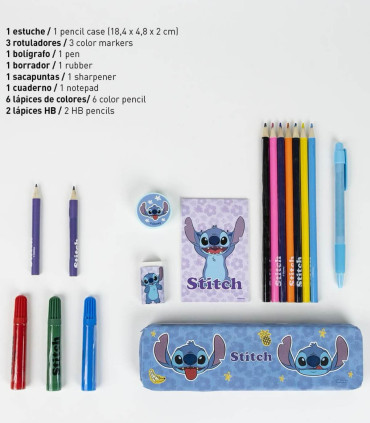 DRAWING SET WITH CASE IN STITCH BOX Cerda