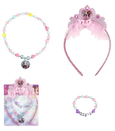 HAIR TIARA WITH NECKLACE AND BRACELET PRINCESS Cerda