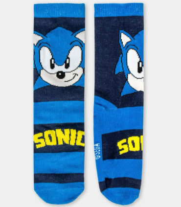 CHILDREN'S SOCKS 4 PAIRS IN A JAR SONIC 27-38 