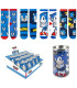 CHILDREN'S SOCKS 4 PAIRS IN A JAR SONIC 27-38 